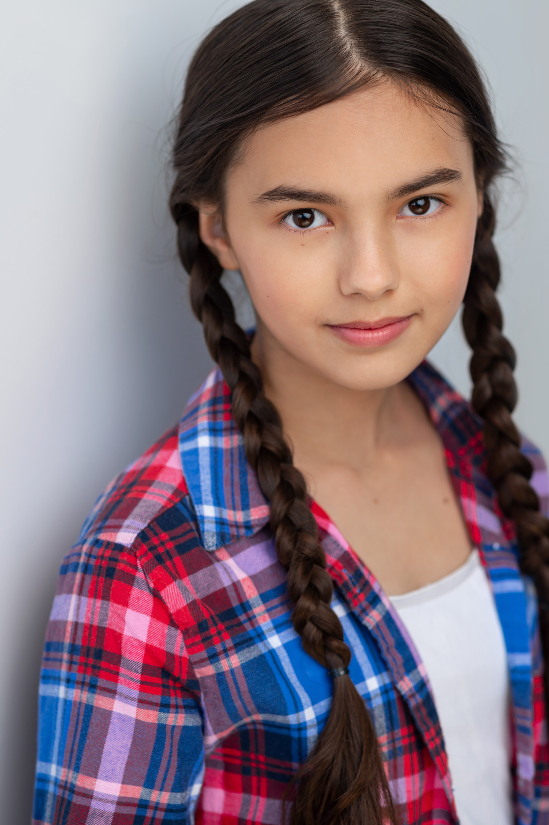 Hispanic child actor Maria Frazer Vancouver Headshots